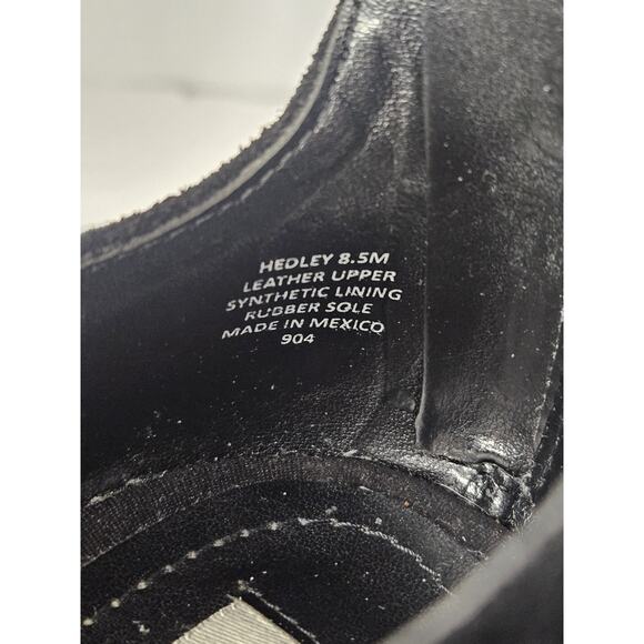 Steve Madden Black Suede Round Toe Pump Triple Adj Strap 2 Heel HEDLEY Size 8.5M - Picture 5 of 7